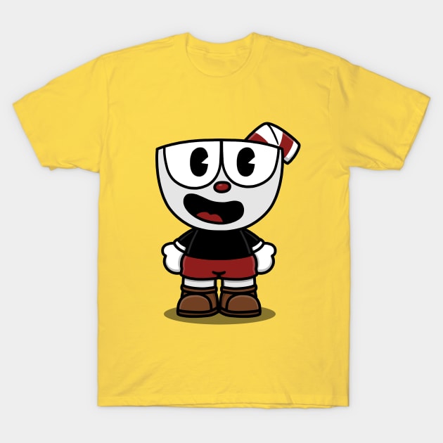 Hello Cuphead T-Shirt by bohsky